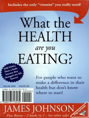 cover image of What the Health Are You Eating